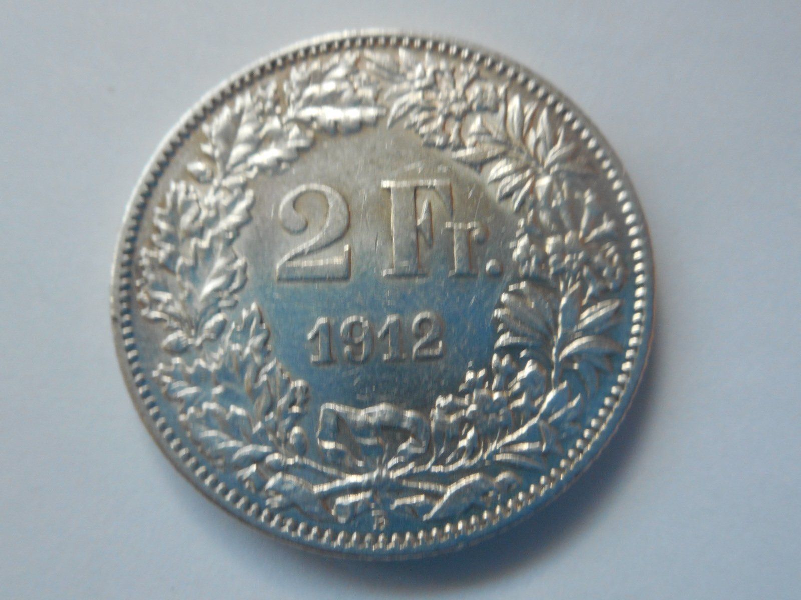 Alle Münzen: 2 Fr. 1912 silber  vorz+  rar – Gebraucht aus Kriegstetten von pizlad2010