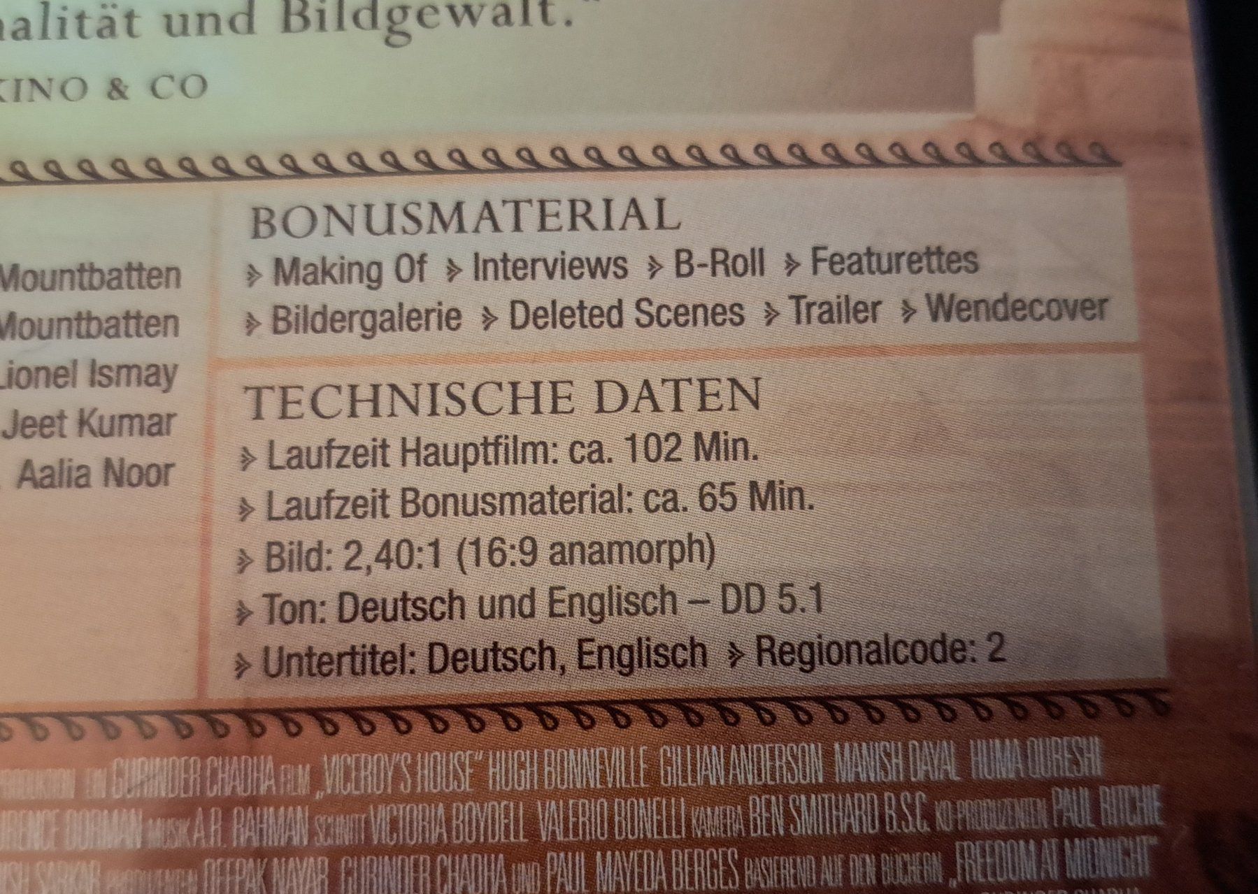 Alle DVDs: DVD, Der Stern von Indien – Gebraucht aus Oberwil BL von Lioness99 2