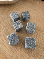 Whisky Steine 6er Set, nie gebraucht