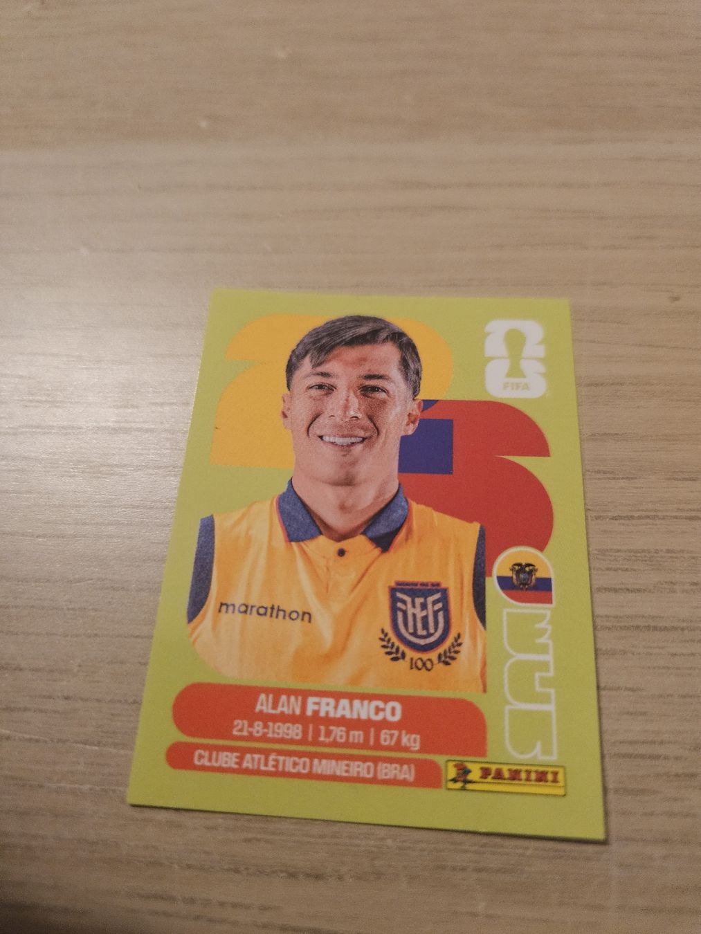 Panini Carte collezionabili: Panini WM 2026 ECU 10 – Nuovo (secondo la descrizione) da Genève venduto da jerdinho1209