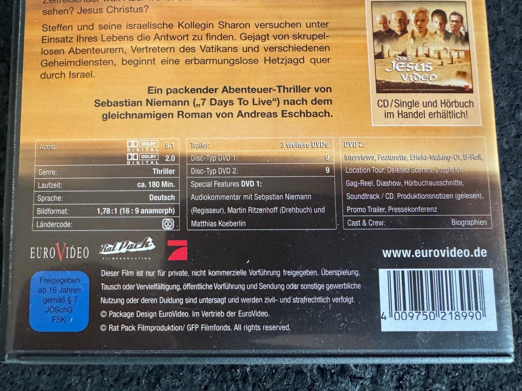 Tutti i DVDs: Das Jesus Video DVD DE – Usato da Fribourg venduto da tschjoly 3