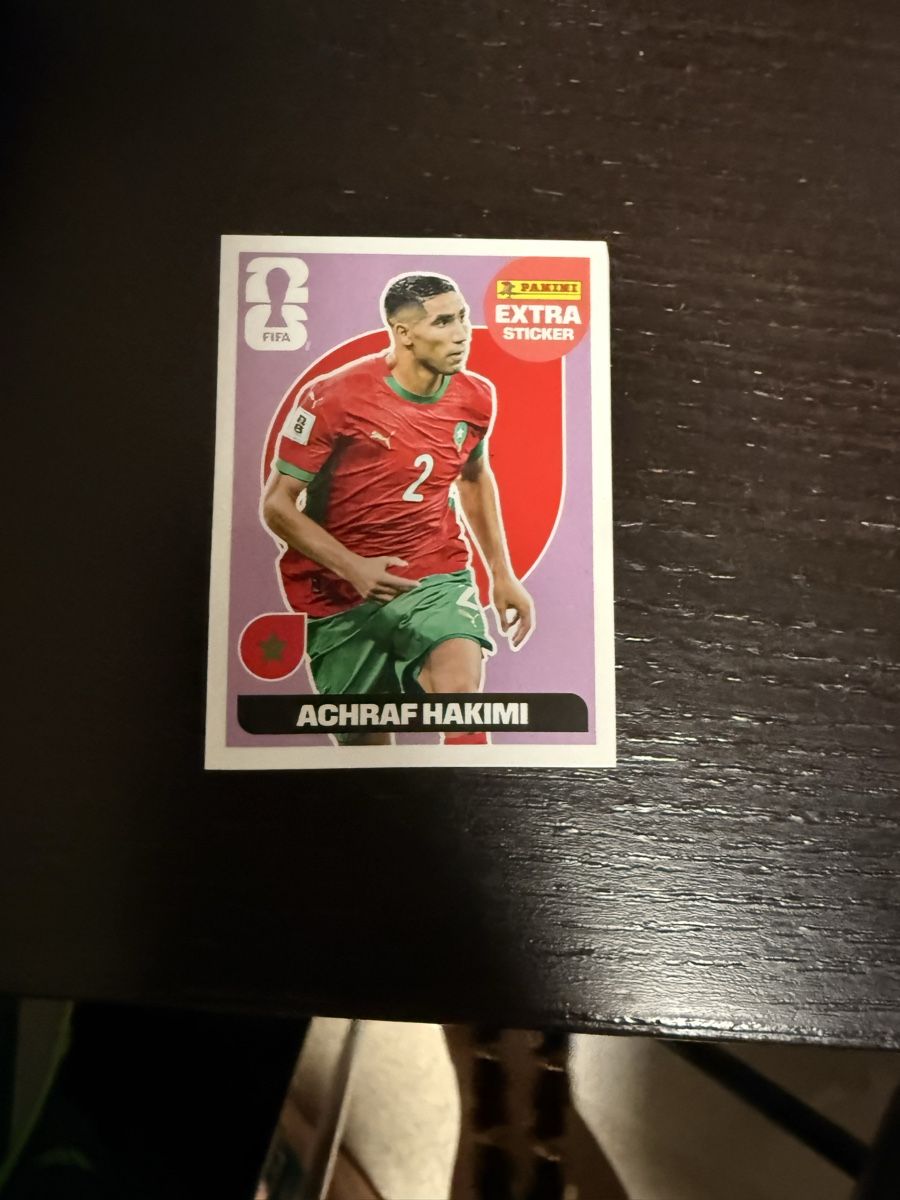 Panini Sammelbilder & Trading cards: Panini Extra Sticker Achraf Hakimi – Gebraucht aus Stallikon von sideko