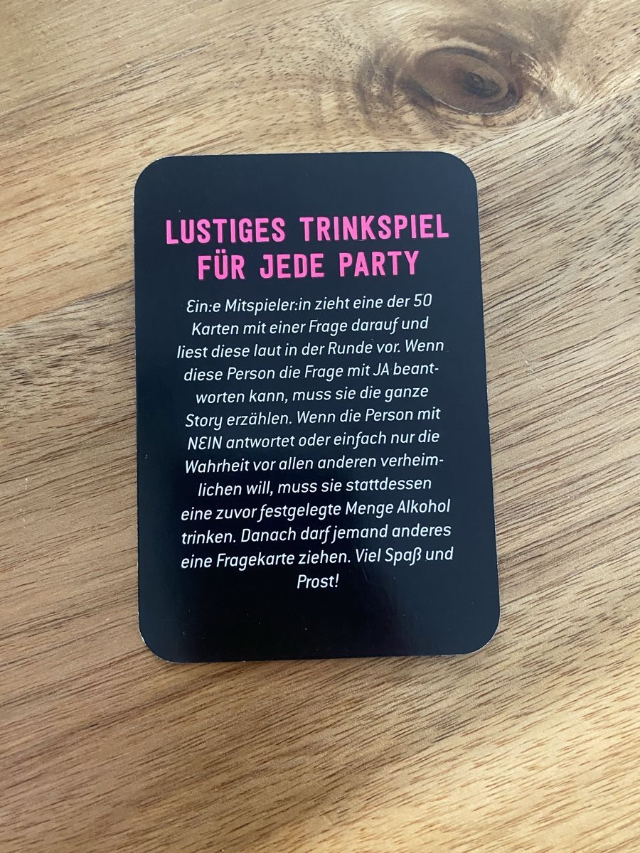 Giochi: Trinkspiel – Nuovo (secondo la descrizione) da Wallisellen venduto da debbek 2