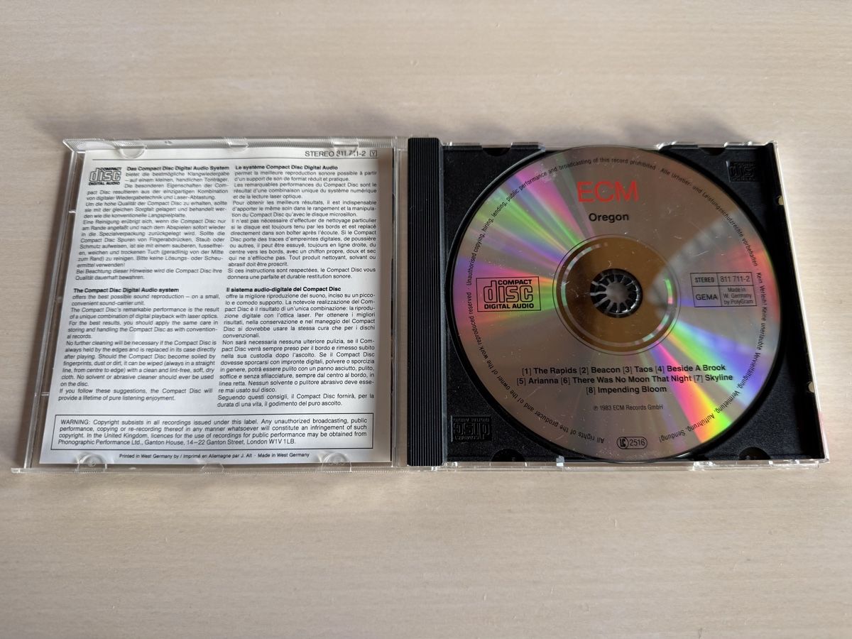 CDs: Oregon - ECM - CD - Jazz – D'occasion à Oberried Brienz par Chyara 2