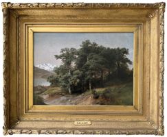 ALEXANDRE CALAME – Oberhofen, Thunersee, Blüemlisalpmassiv