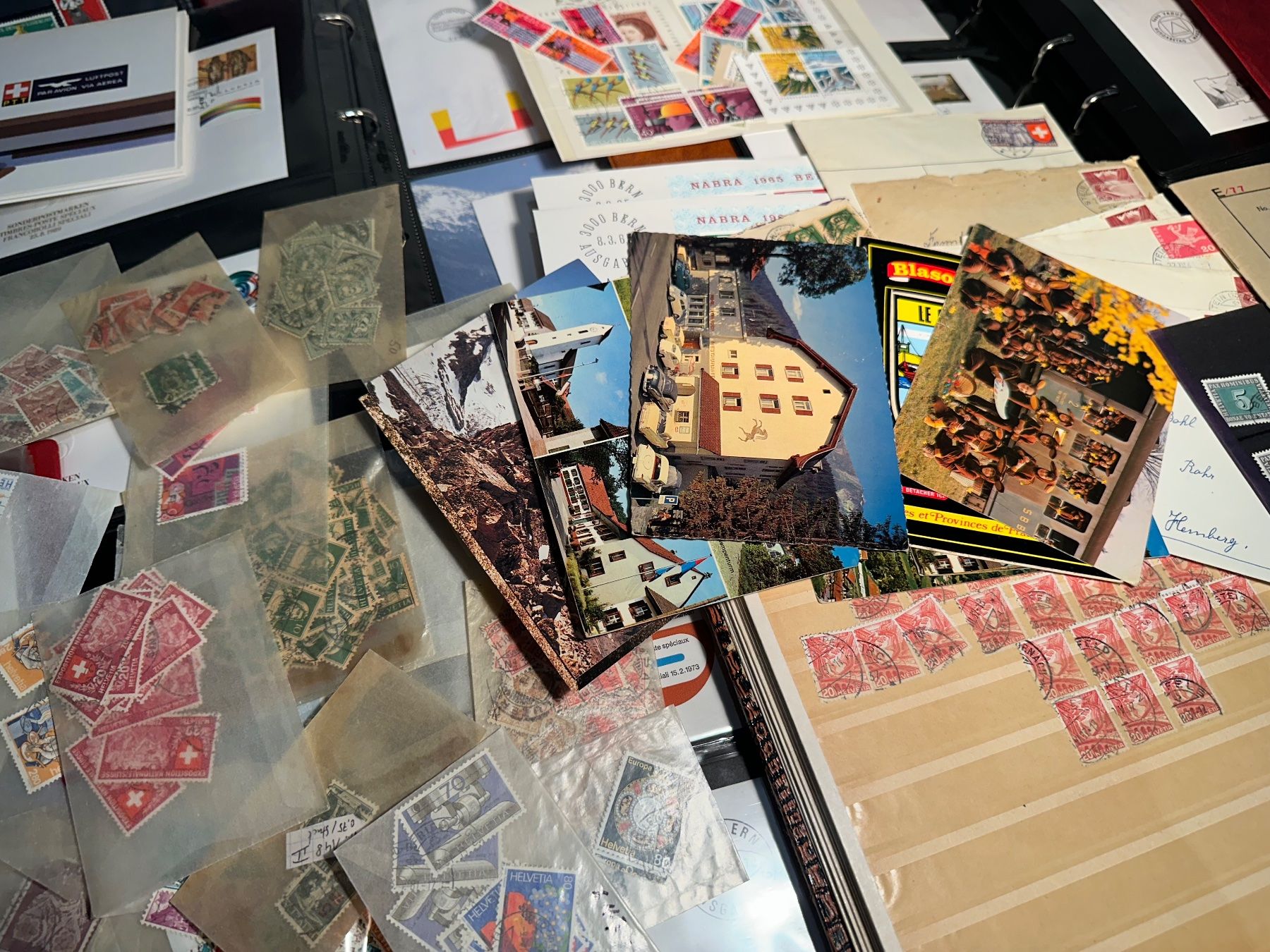 Tutti i francobolli: Briefmarkensammlung Schweiz - Auflösung – Usato da Stettfurt venduto da 2442 2