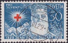 1928, J48.DP perfekter Vollstempel v. GENEVE, Doppelprägung!
