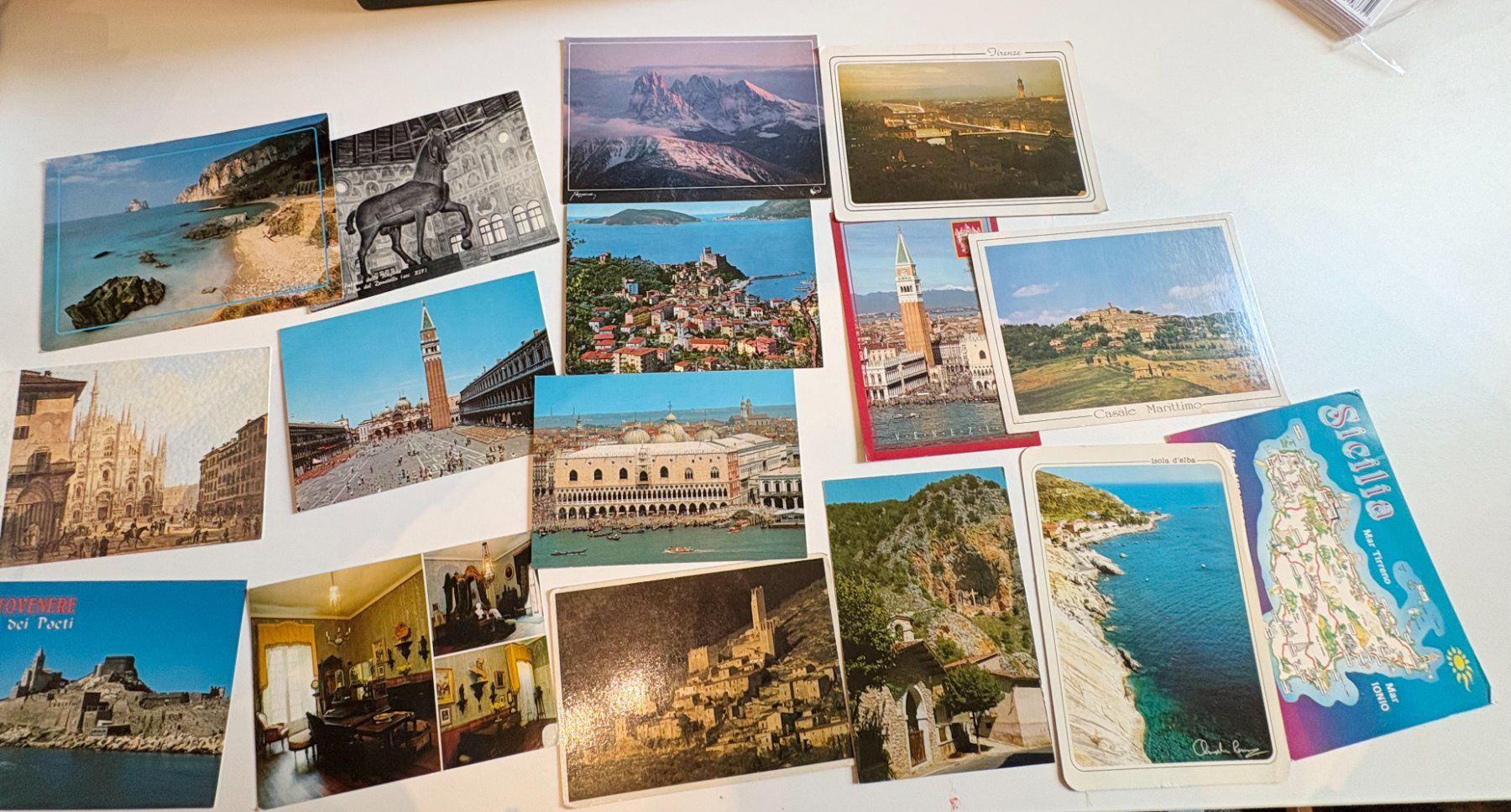 Cartoline postali: Postkarte ITALIA LOT – Usato da Riva san vitale venduto da abd_p86k