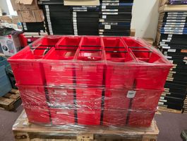 30Stk. gebrauchte Sichtlagerboxen 34x21cm H: 20cm ab 125.-