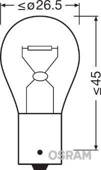 Osram Tutti pezzi di ricambio auto: 10X OSRAM 7507 PY21W Glühlampe Orange – Nuovo e nell'imballaggio originale da Flawil venduto da SELMANAUTOTEILE 5