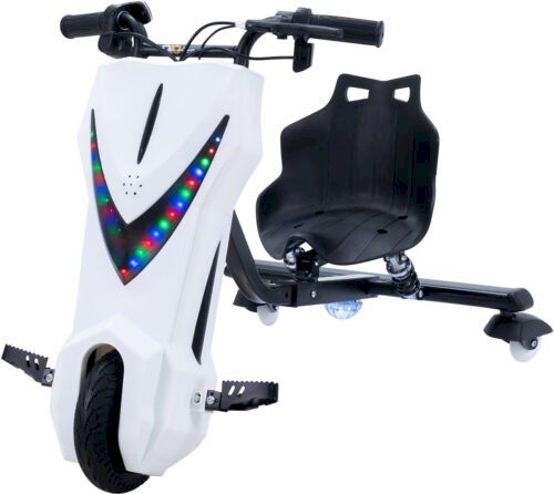 Veicoli per bambini: Elektro-Drift-Trike Weiss – Nuovo e nell'imballaggio originale da Bottighofen venduto da zaap