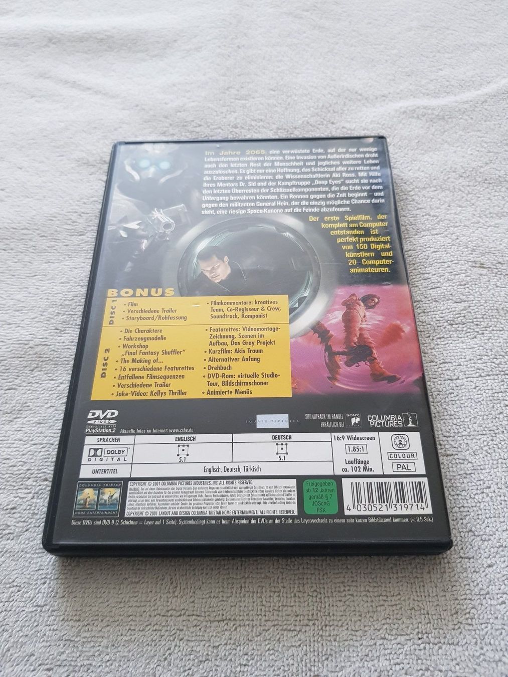 Alle DVDs: Final Fantasy - Die Mächte in Dir (DVD) – Gebraucht aus Liestal von tonic 3