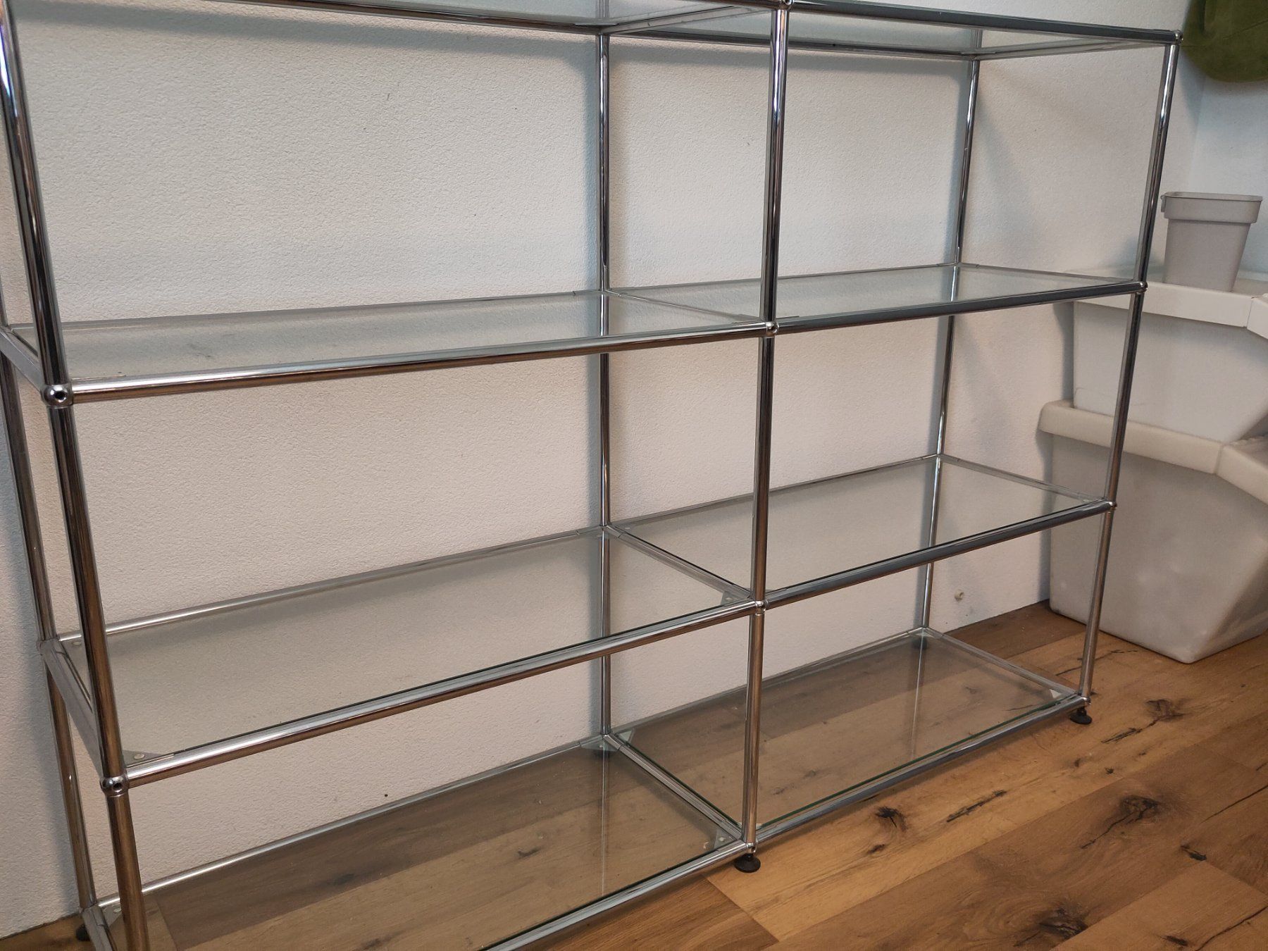 USM Regale: USM Gestell mit Glastablar – Gebraucht aus Bärau von Etzum49 1
