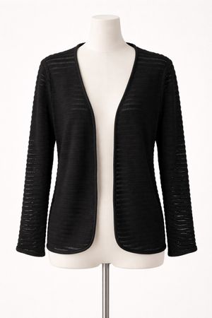 ONLY Strickjacke Gr. XL schwarz