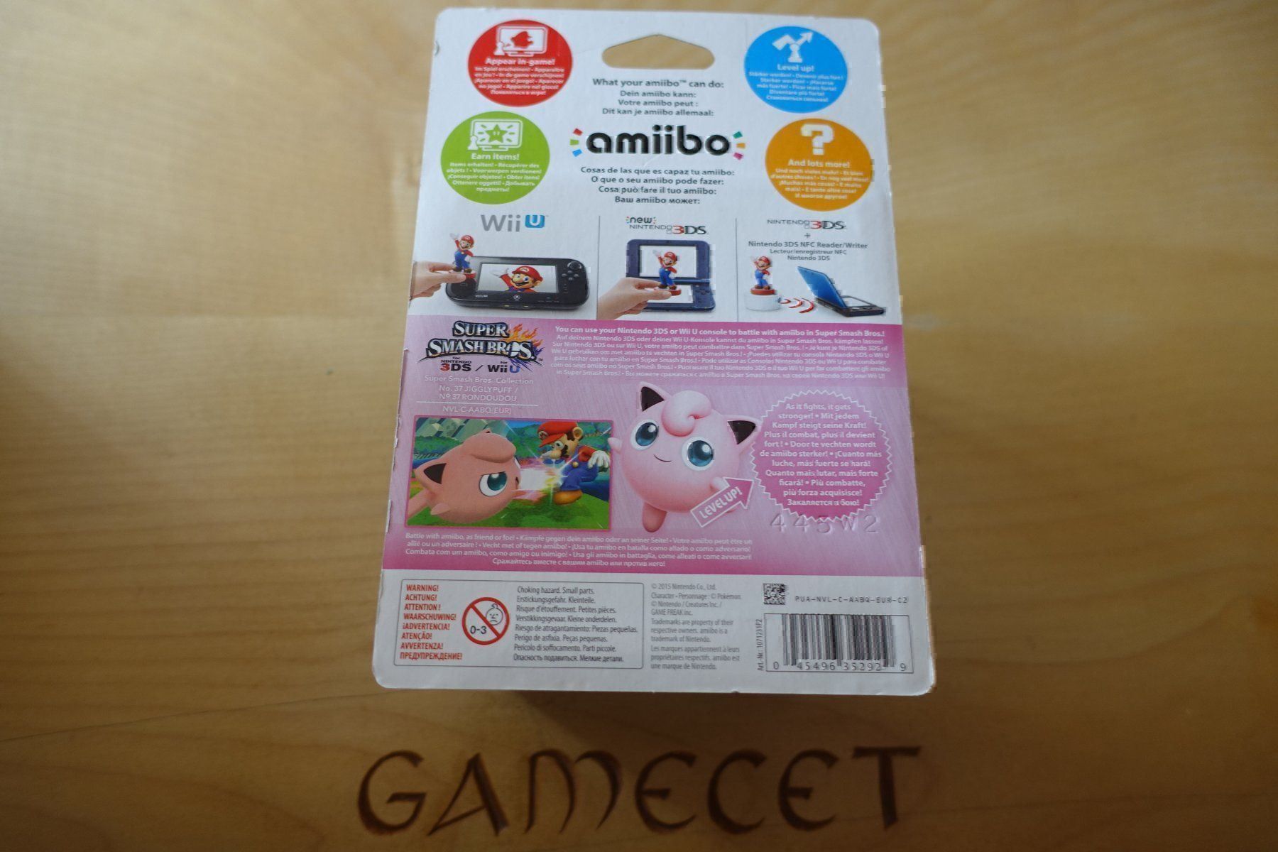 Giochi: Pummeluff / Jigglypuff °37 - Super Smash – Nuovo e nell'imballaggio originale da Steinach venduto da Gamecet 1