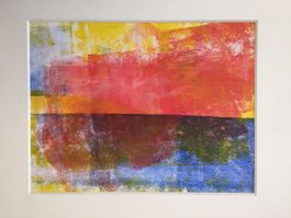 Original Grafik in Passepartout 18 x 24