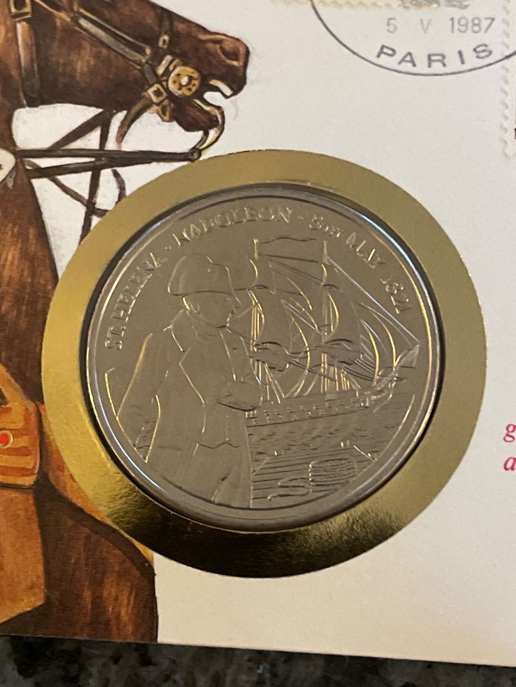 Alle Münzen: Numisbrief 165.Todestag Napoleon I – Neu (gemäss Beschreibung) aus Schlossrued von Julio25 1
