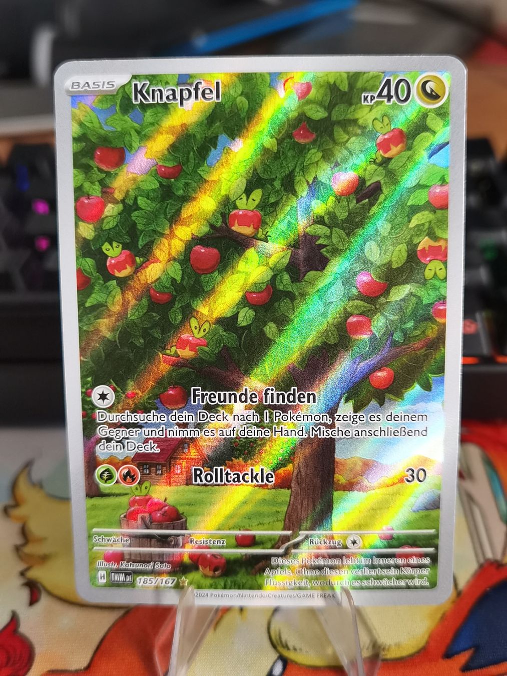 Pokémon Carte collezionabili: Pokemon Knapfel Alt Art TWM DE – Usato da Zollikofen venduto da Carrpas