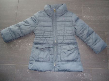 Blauer Mantel von H&M, Grösse 104