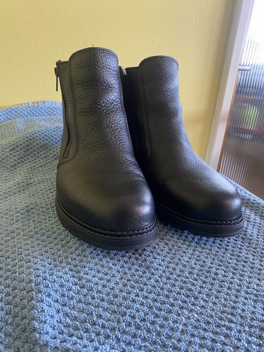 Scarpe da uomo: Winter Stiefel aus Leder – Nuovo (secondo la descrizione) da Pratteln venduto da OzeanMen