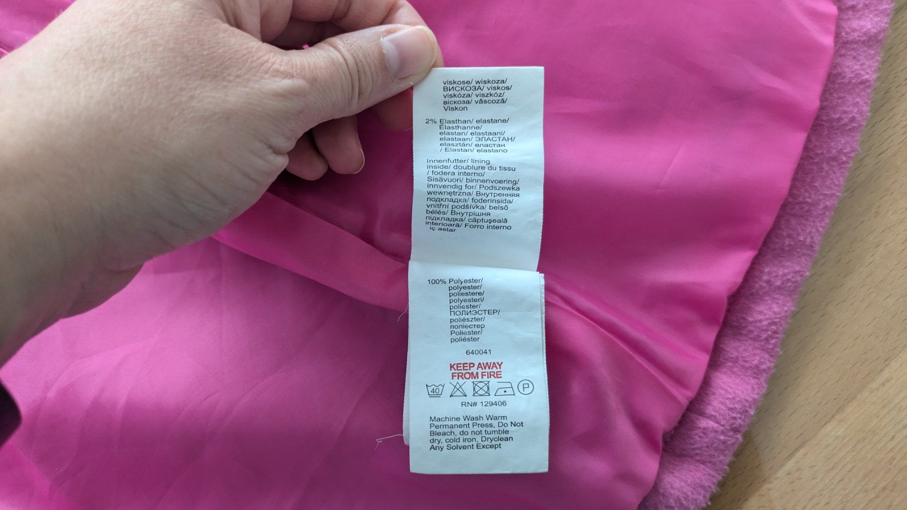 Giacche & Cappotti: Schöne rosa Mädchenjacke - Parka 104 110 – Usato da Staufen venduto da Fleby84 6