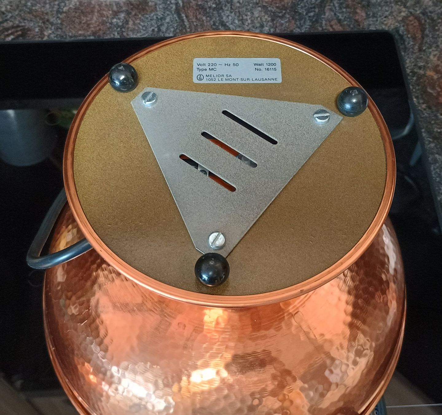 Pentole: Melior Feuertopf / Mongolentopf Kupfer, elektrisch – Usato da Dietikon venduto da esOctopus 8