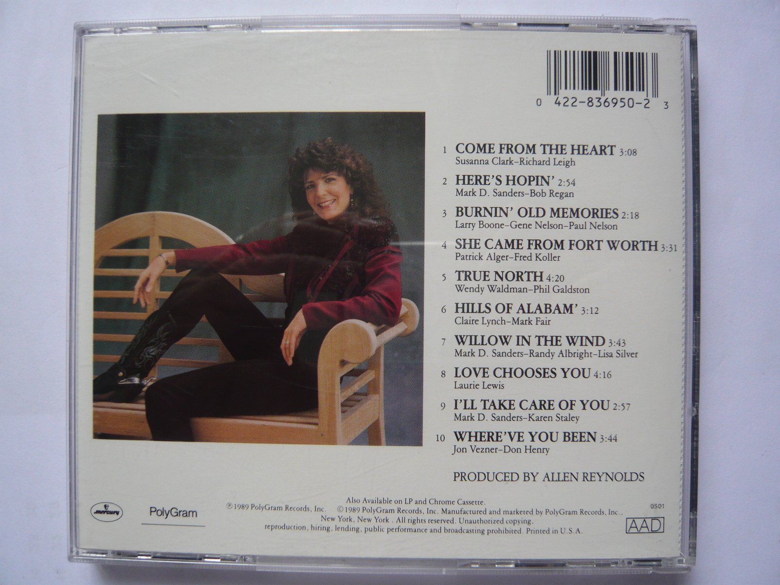CD: KATHY MATTEA Willow In The Wind – Usato da Winterthur venduto da Cajun 1