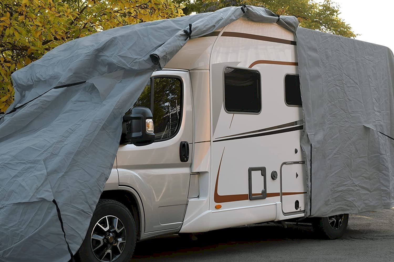Coperture: GreenYard Wohnmobil Schutzhülle 730x235 – Nuovo e nell'imballaggio originale da Bottighofen venduto da zaap 1