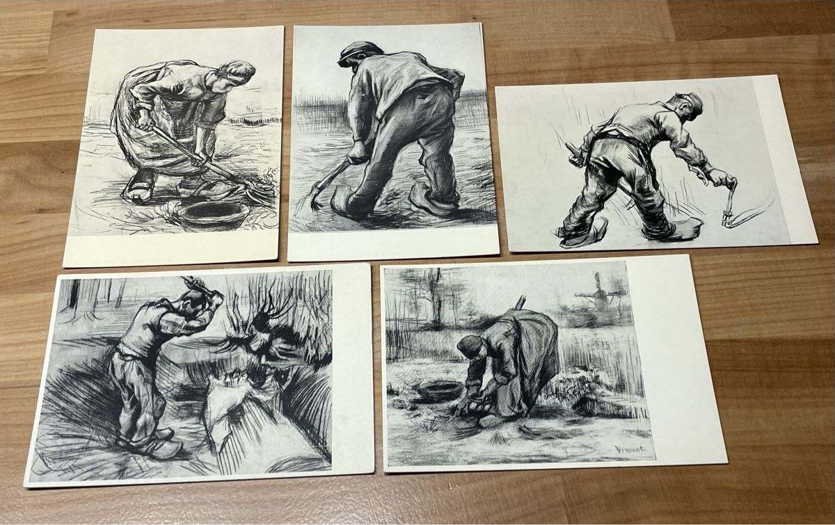 Ansichtskarten: AK Sammlung mit Kunst von Vincent van Gogh – Gebraucht aus Rümlang von Kartenpost1