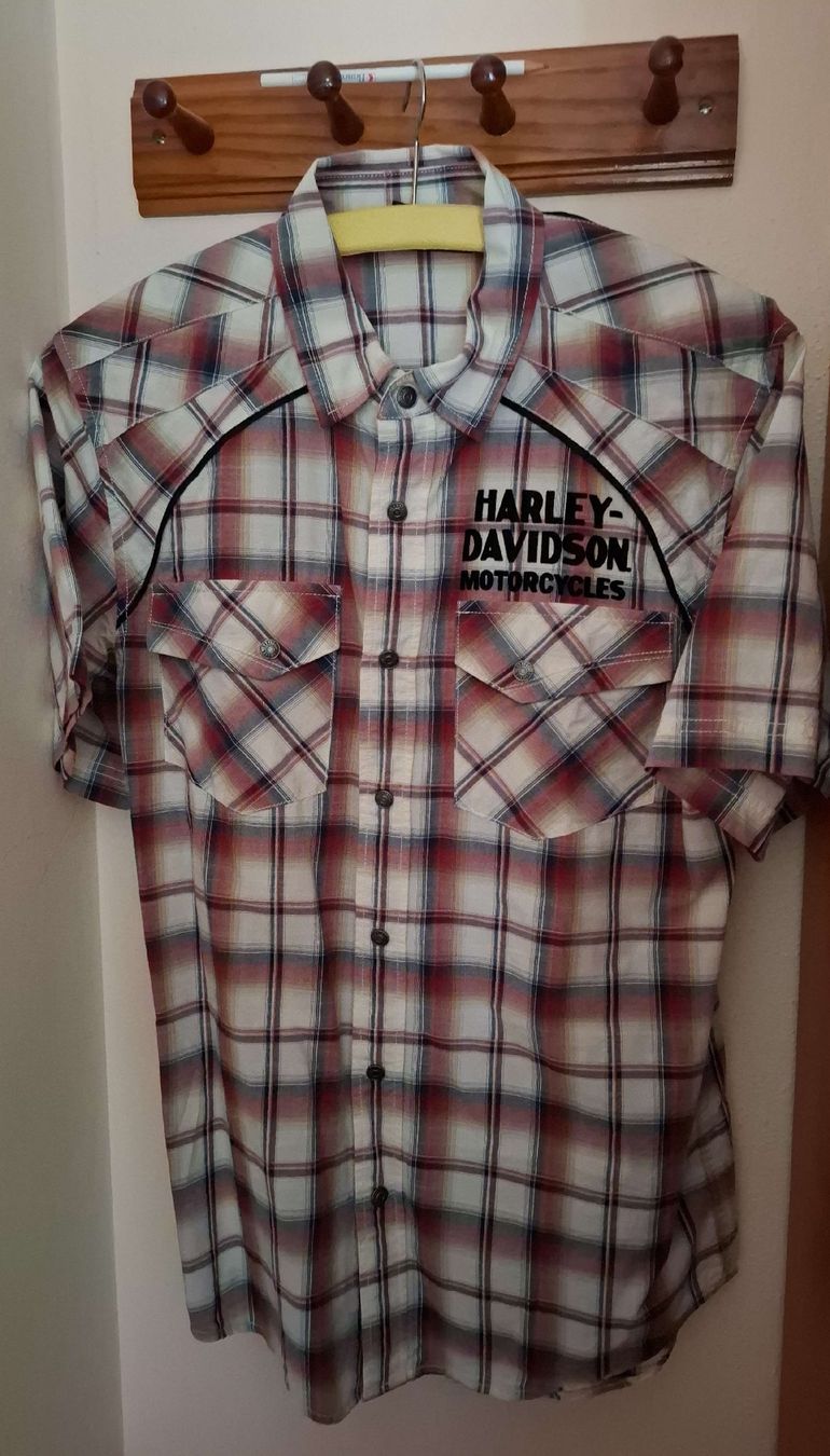Harley-Davidson Hemden: Camicia Harley-Davidson taglia M – Gebraucht aus Vacallo von cross02