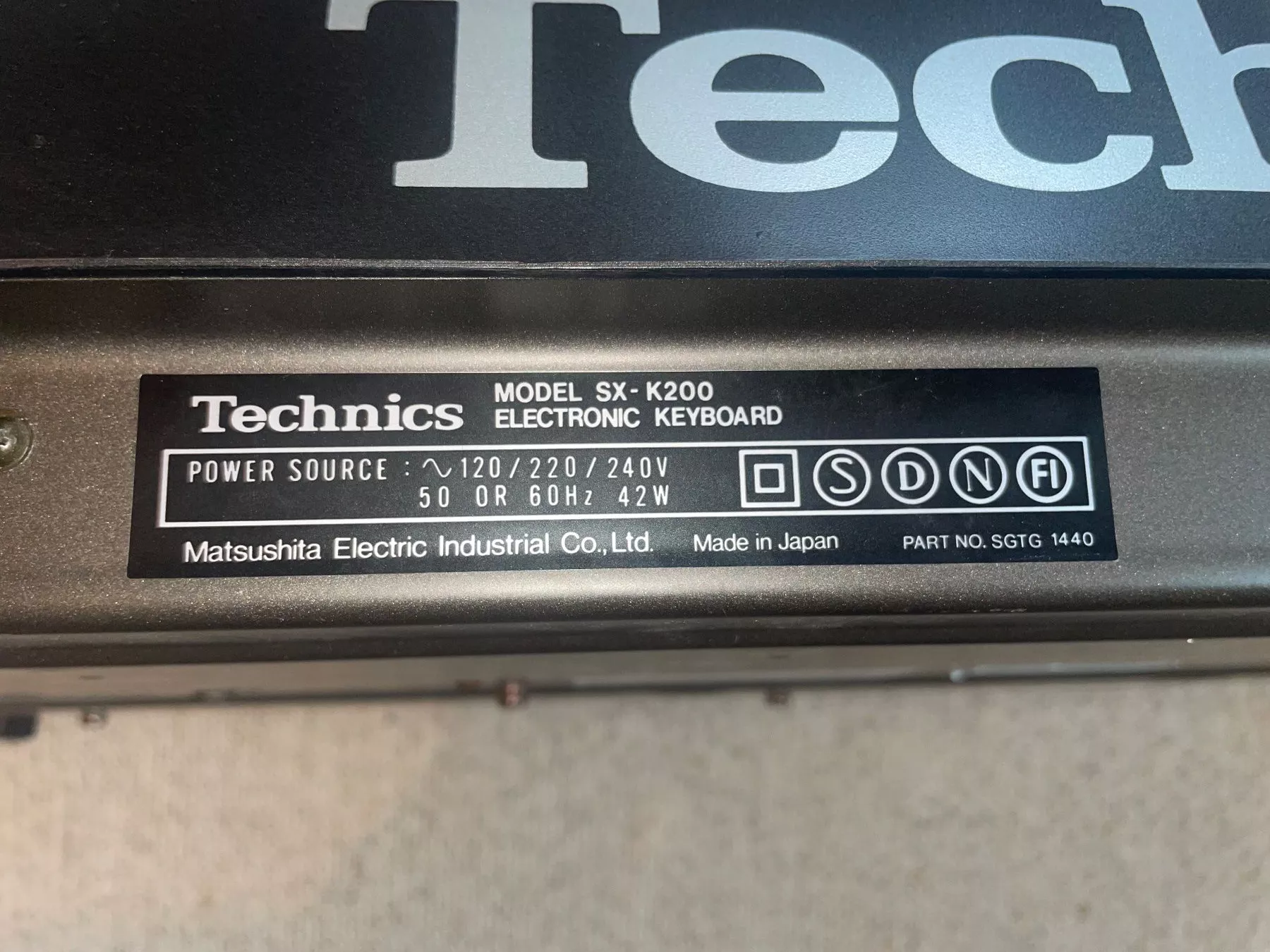 Technics Instruments de musique: Keyboard Technics – D'occasion à Zürich par Ingrid54 2