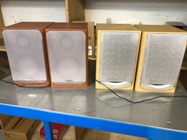 Kleine Lautsprecherboxen 6 Watt zu Kleinstereoanlagen