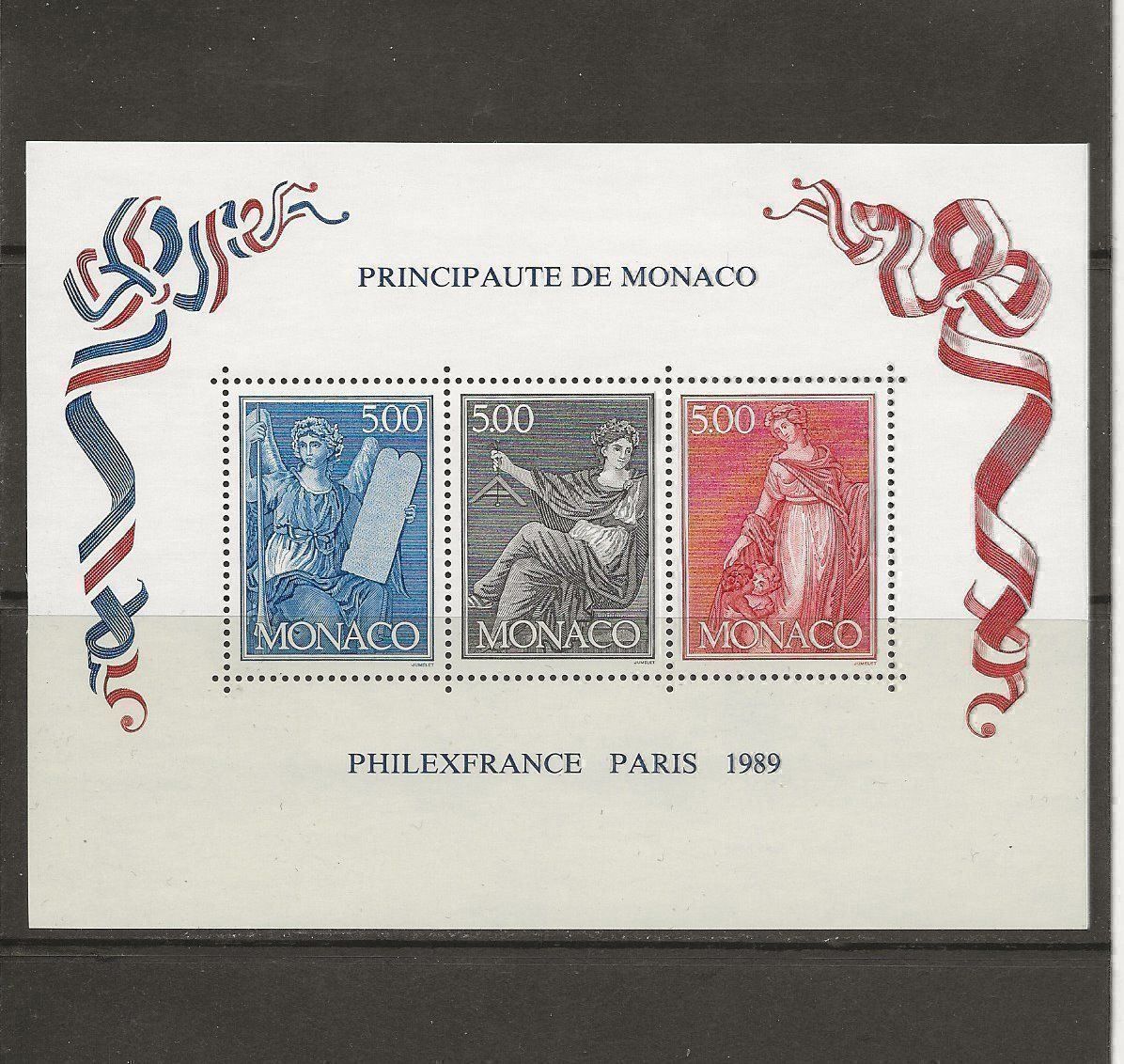 Tutti i francobolli: Monaco Année complète 1989 + blocs ** – Nuovo (secondo la descrizione) da Sion venduto da PierreP01 5