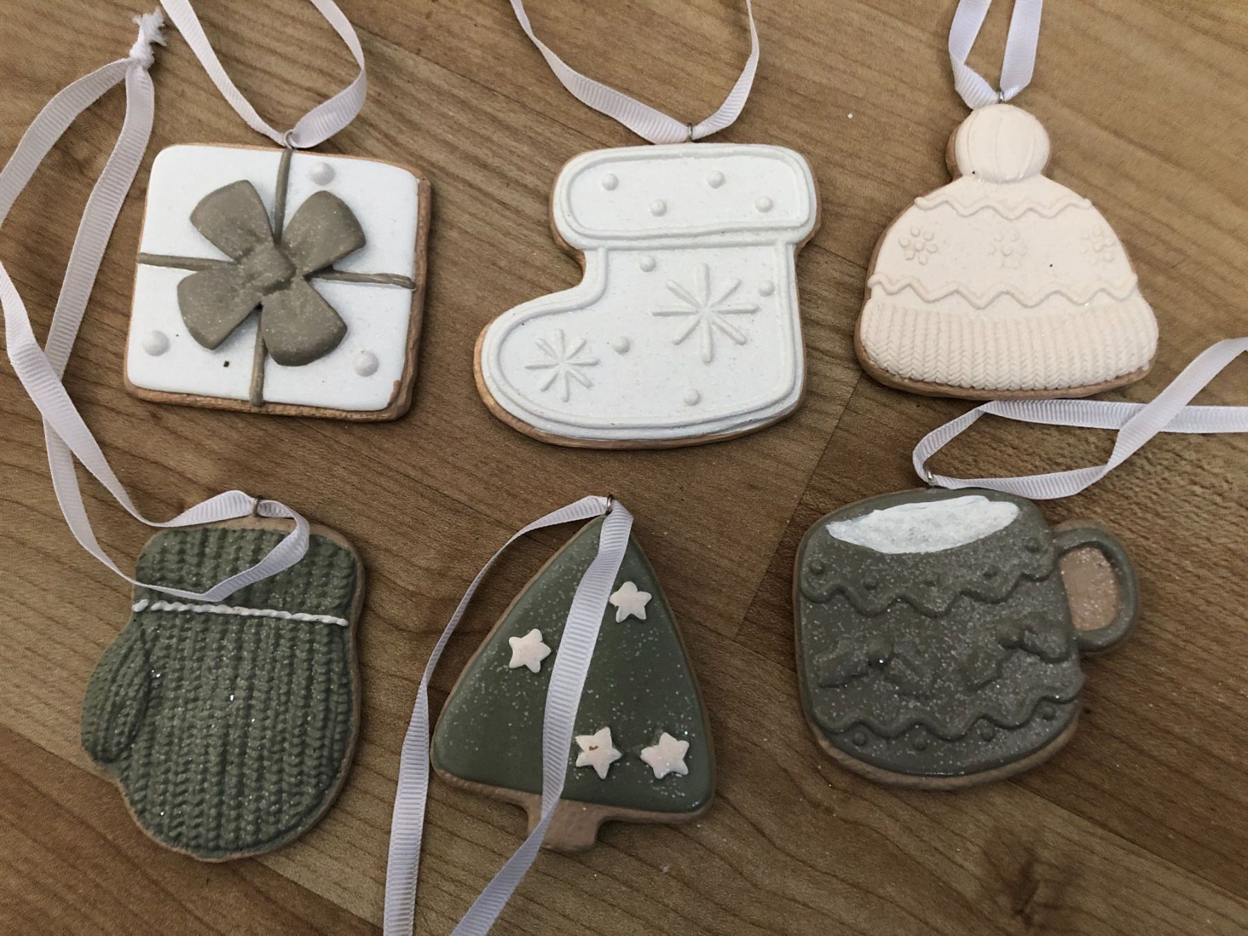 Tutte le decorazioni: Weihnachtsbaumschmuck, 6er Set, neuwertig – Nuovo e nell'imballaggio originale da Arlesheim venduto da OmnIa55