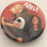 ABBA Fanartikel Button zum Anstecken Agnetha & Anni-Frid