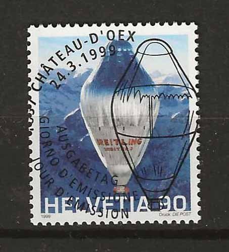 Tutti i francobolli: V0971 - Breitling-Orbiter vollstempel – Usato da Trélex venduto da Phil_Albert