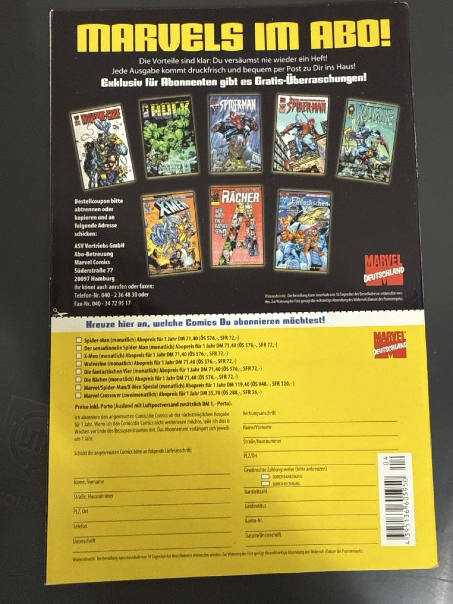Fumetti: Fantastische Vier Nr.68 Comic – Usato da Staad SG venduto da Dut_wwd8 1