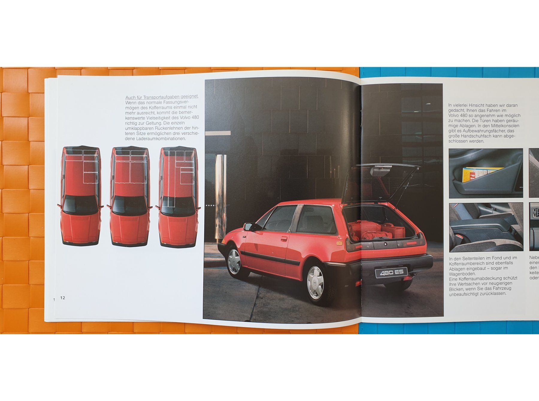 Zeitschriften & Magazine: VOLVO 480 1989 - Prospekt / Katalog – Neu (gemäss Beschreibung) aus Viganello von CARLiteratur 4