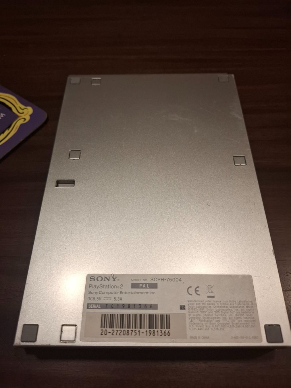 Sony Console: PS 2 Slim Silber Set revidiert (refurbished) – Usato da Gipf-Oberfrick venduto da Konsolen_Colin 2