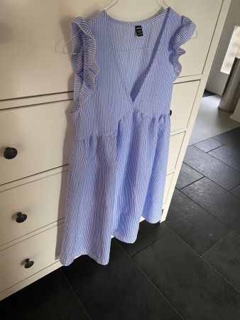 Shein Sommerkleid gestreift Gr. S blau/weiss luftig