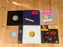 6x VINYL 12 " DISCO/SOUL/FUNK ETC. SAMPLER DANCE CLASSICS