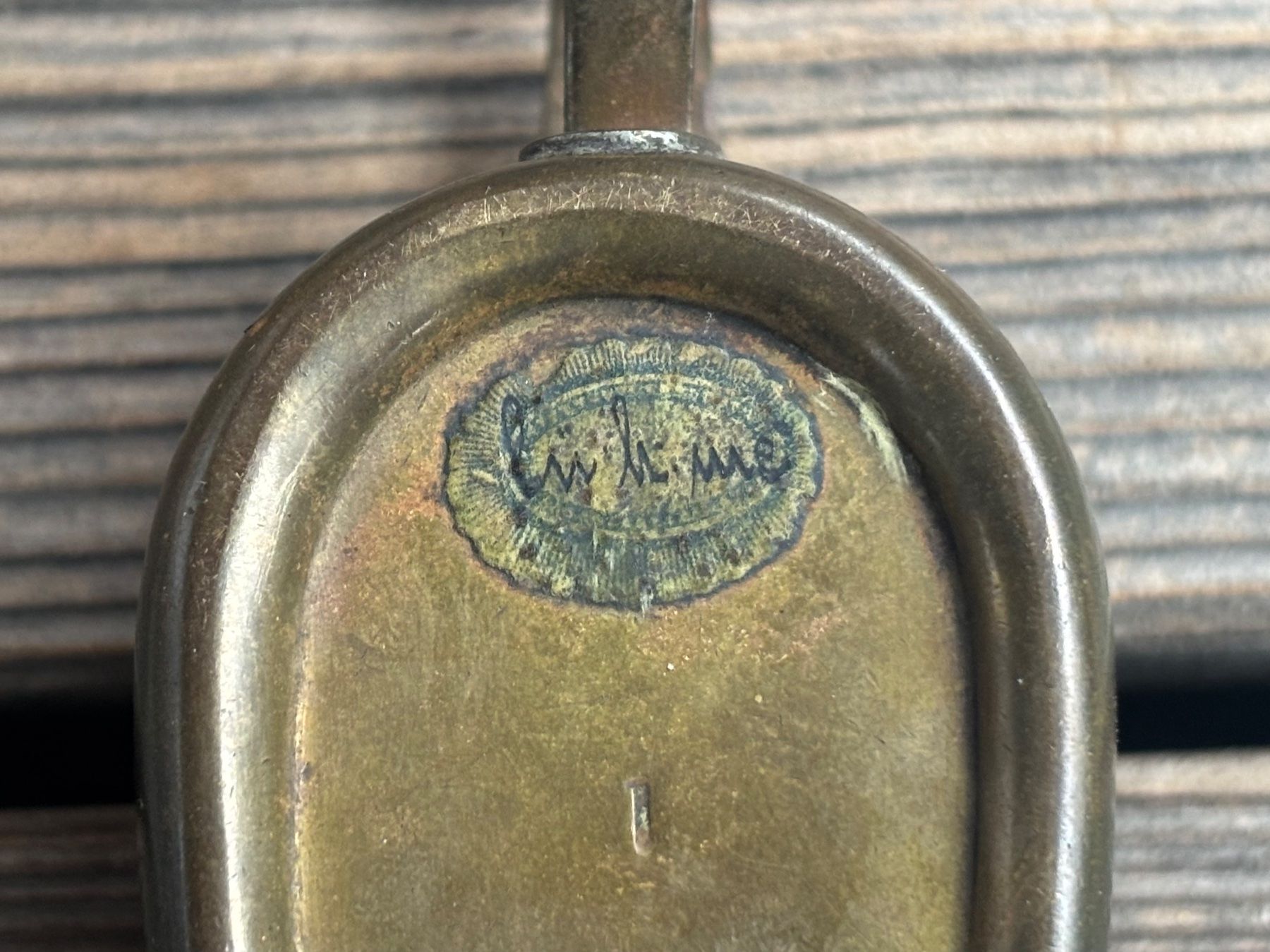 Lampade: antikes kleines Oellämpli aus Messing – Usato da Lüchingen venduto da Eeizo 8