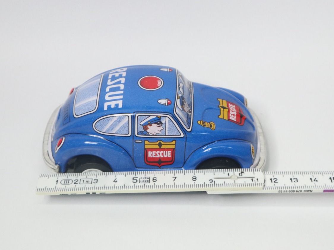 Spielzeuge: Blechauto Rescue VW Käfer Polizei made in Japan – Neu (gemäss Beschreibung) aus Eschenbach SG von Astalavista 3