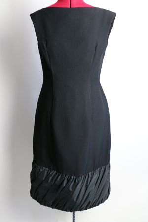 Original Vintage Cocktailkleid 1960er Jahre schwarz