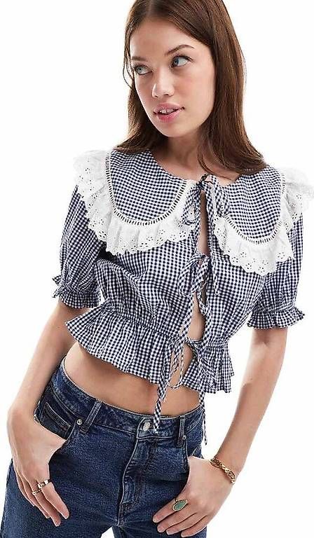 Tops: Collared Blouse s:36 – D'occasion à Schlieren par jul_yrw7