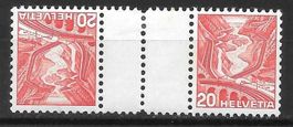 Zwischensteg S49Az * geriffeltes Papier 1936