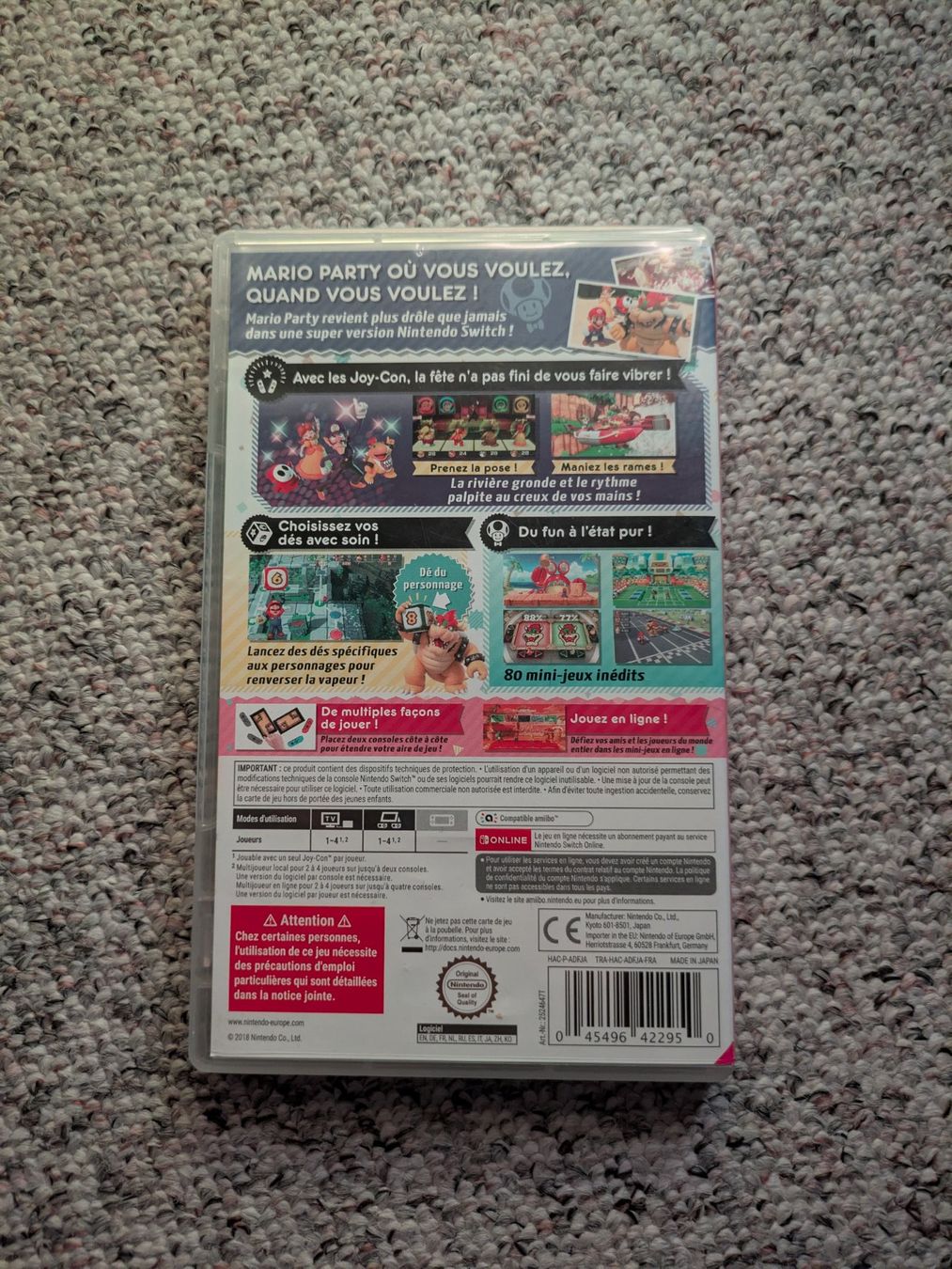 Nintendo Spiele: Super Mario Party - Nintendo Switch – Gebraucht aus Saillon von Minilu08 1
