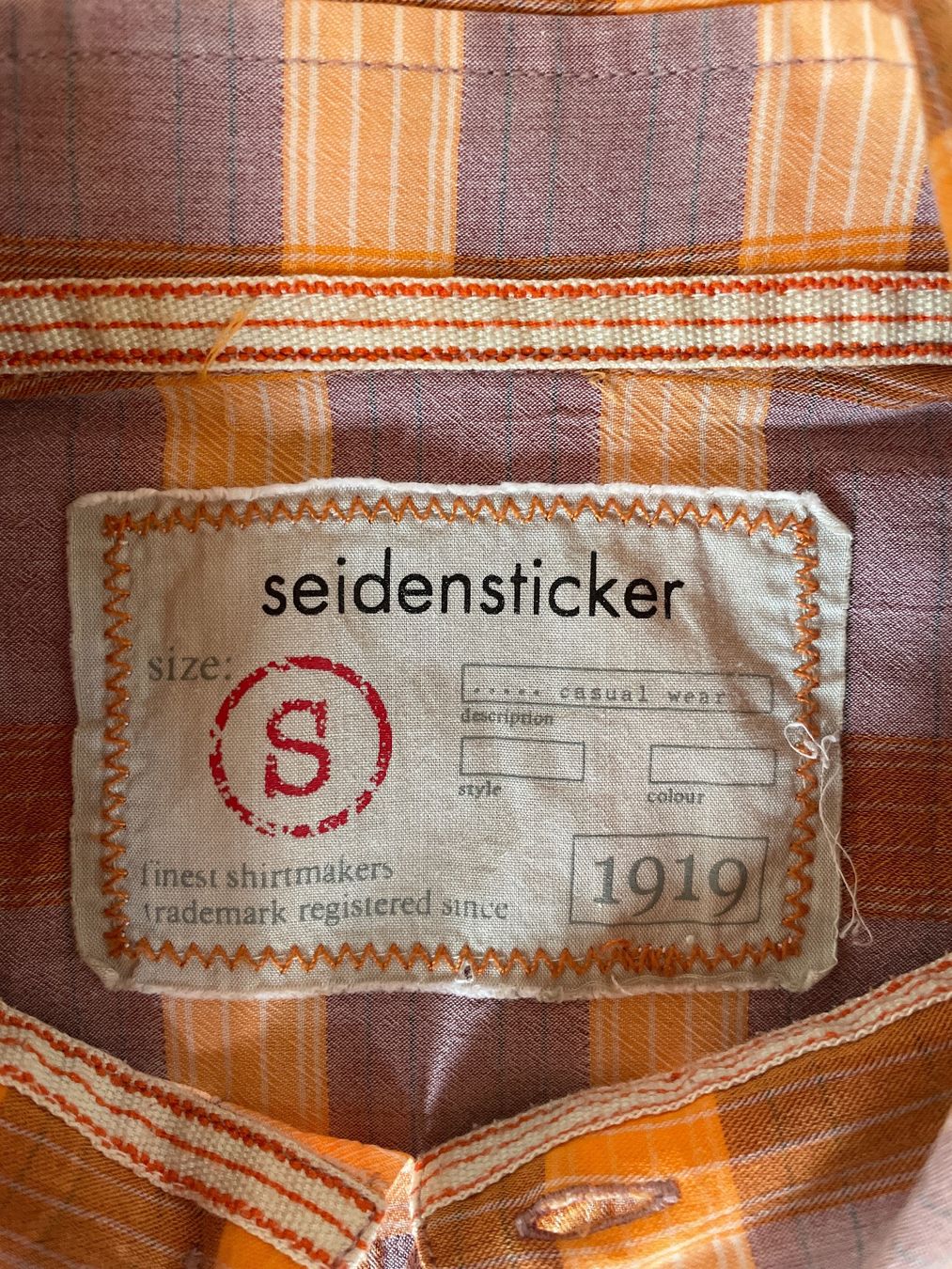 Camicie: Hemd S Seidensticker – Usato da Heiden venduto da fam_797q 2