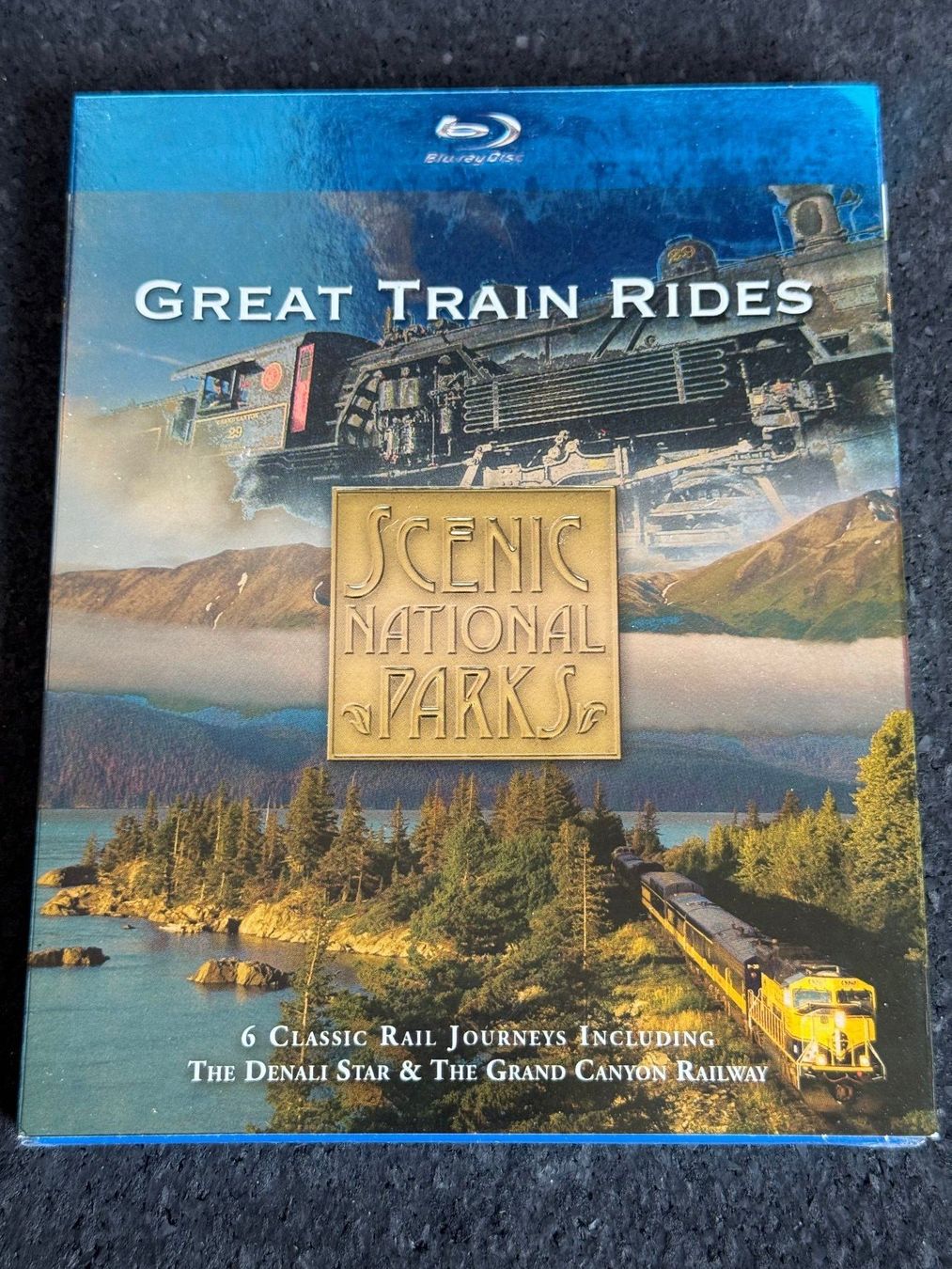 Tutti i DVDs: Scenic National Parks Blu-ray Disc Great Train Rides – Nuovo (secondo la descrizione) da Fribourg venduto da tschjoly
