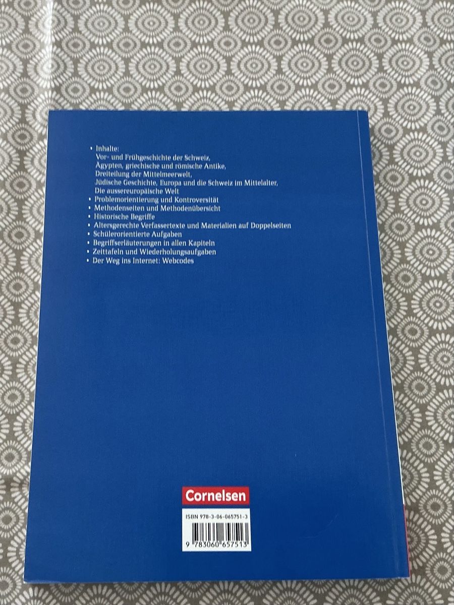 Libri: Schweizer Geschichtsbuch 1 Cornelsen wie neu – Nuovo (secondo la descrizione) da Volketswil venduto da wut_tm9h 1